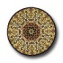 Kaleen Tara 10 Round Henri Black Area Rugs