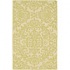 Harounian Rugs International Damask 8 X 10 Lime Area Rugs