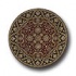 Kaleen Tara 10 Round Augusta Burgundy Area Rugs