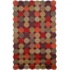 Trans-ocean Import Co. Amalfi 5 X 8 Circles Teak Area Rugs