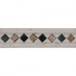 Tesoro Marble Listello/inserts Antique Noce/verde Listello Tile