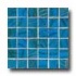 Daltile Elemental Glass Mosaic Sardinian Blue Tile & Stone