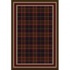 Milliken Magee Tartan 2 X 8 Runner Onyx Amber Area Rugs