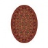 Milliken Abadan 8 X 11 Oval Titian Area Rugs