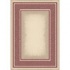 Milliken Old Gingham 5 X 8 Oval Opal Garnet Area Rugs