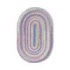 Colonial Mills, Inc. Botanical Isle 2 X 3 Oval Amethyst Area Rug