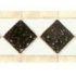 Daltile Tumbled Stone Combination Listello Arctic White/abyss/tr