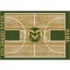 Milliken Colorado State Rams 4 X 5 Colorado State Rams Area Rugs
