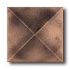 Crossville Questech Metals Bronze 6 X 6 Pyramids On Checks Brigh