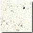 Fritztile Classic Terrazo Cl200 1/8 Thick Aztec White Tile & Sto