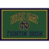 Logo Rugs Notre Dame University Notre Dame Area Rug 4 X 6 Area R