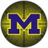 Logo Rugs Michigan University Michigan Basketball 4 Ft Area Rugs