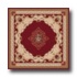Milliken Valette 8 X 8 Square Dark Red Area Rugs