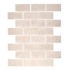 Ilva Crema Marfil Brick Mosaic Offset Brick Natura