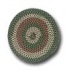 Colonial Mills, Inc. Brook Farm 10 X 10 Round Winter Greens Area