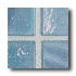 American Olean Bijou De Verre Mosaic Steel Blue Tile & Stone