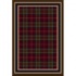Milliken Magee Tartan 3 X 4 Dark Amber Area Rugs