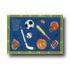 Home Dynamix Kidz Image 5 X 7 Blue Ki 013 Area Rugs