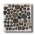 Daltile Glass Pebbles Mosaic Shell Iridescent Tile
