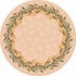 Milliken Baskerville 8 Round Sand Area Rugs