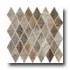 Marazzi Vesale Stone Diamond Mosaic Smoke Tile & Stone