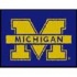 Logo Rugs Michigan University Michigan Entry Mat 2 X 2 Area Rugs