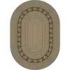 Milliken Oak Braid 4 X 5 Oval Khaki Area Rugs