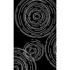 Kane Carpet After Hours 9 X 13 Orbit White On Black Area Rugs