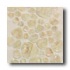 Daltile Glass Pebbles Mosaic Ivory Iridescent Tile & Stone