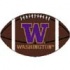 Logo Rugs Washington University Washington Football 3 X 6 Area R