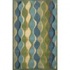 Trans-ocean Import Co. Sahara 9 X 12 Ogee Blue Area Rugs