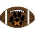 Logo Rugs Missouri University Missouri Football 15" X 24"