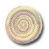 Colonial Mills, Inc. Botanical Isle 10 X 10 Round Banana Area Ru