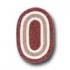 Colonial Mills, Inc. Monroe 2 X 3 Oval Deep Wine Area Rugs