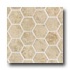 Daltile Stone Glen Mosaic Hex Thatch Straw Tile  and