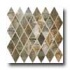 Marazzi Vesale Stone Diamond Mosaic Moss Tile & Stone