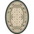 Milliken Vanderbilt 5 X 8 Oval Opal Peridot Area Rugs