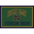 Logo Rugs Notre Dame University Notre Dame Area Rug 3 X 5 Area R