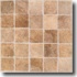 Daltile Portenza Mosaic Terra Di Siena Tumbled Tile & Stone