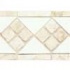 Daltile Tumbled Stone Combination Listello White/trav Stone 4 X