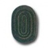 Colonial Mills, Inc. Midnight 3 X 5 Oval Deep Forest Area Rugs