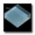 Mirage Tile Glass Mosaic Plain Color 5/8 X 4 Azul Glossy Tile &