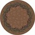 Milliken Baskerville 8 Round Sorrel Area Rugs