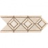 Tesoro Andrea Listello Beige 4 X 10 Tile & Stone