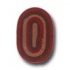 Colonial Mills, Inc. Deerfield 3 X 5 Oval Deep Russet Area Rugs