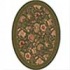 Milliken Vachell 8 X 11 Oval Deep Olive Area Rugs