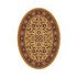 Milliken Abadan 4 X 5 Oval Spice Gold Area Rugs