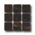 Diamond Tech Glass Mosaic Glass Series - Gold Vein Dark Brown Ti