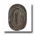 Colonial Mills, Inc. Montage 10 X 13 Oval Ebony Area Rugs