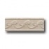 Questech Dorset Decoratives - Travertine Fiddlehead Liner Tile &